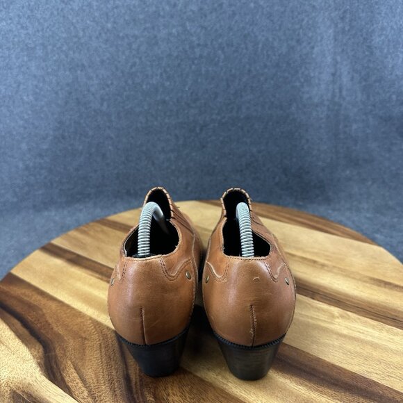 Dingo Women’s Brown Leather Western Country Cowgirl Ankle Sz 7 D102218 - Picture 6 of 11